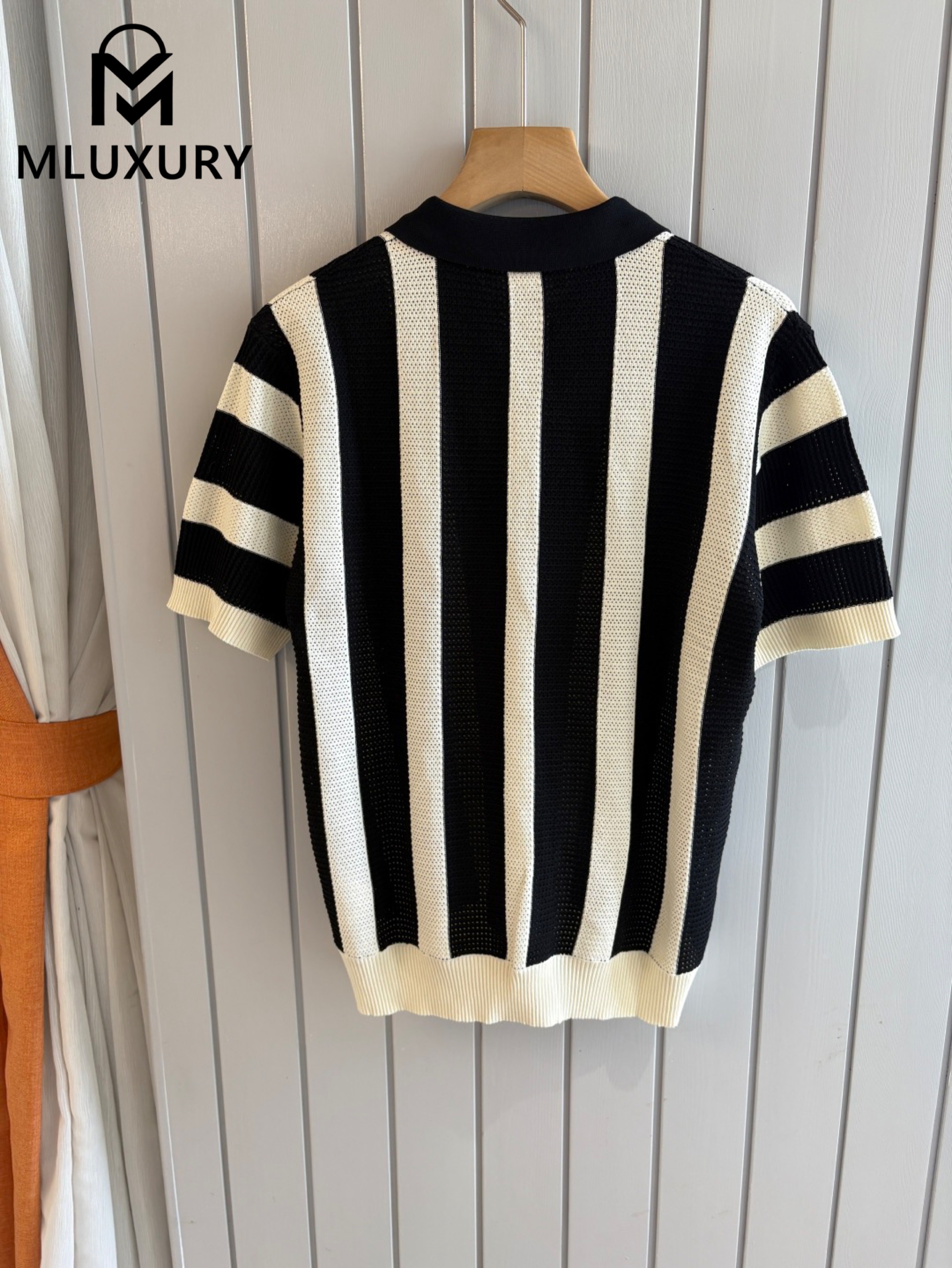 LORO PIANA Silk Collared Short-Sleeve T-Shirt